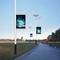 Iluminação de rua exterior P6 da tela do diodo emissor de luz Polo do quadro acrílico 5000nits SASO