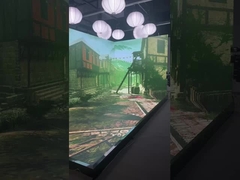 Pequeno estúdio virtual interior