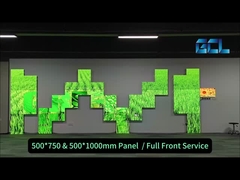 Instalação fixa P1.95mm Parede de vídeo LED interior 500*1000mm 500*750mm Alta definição