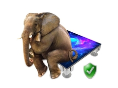 Ecrãs gigantes para equipamentos de aluguel de festas