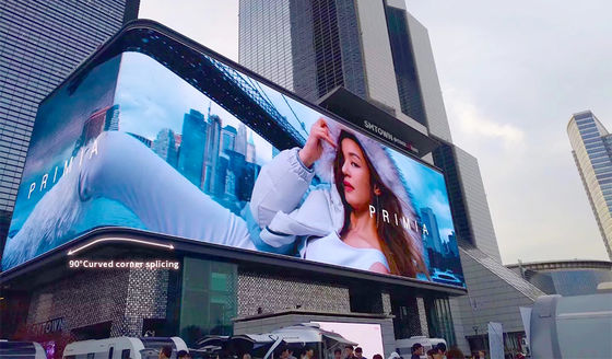 GA P10 DIP Exterior Fixado LED Display 1000nits Brilho 960*960mm