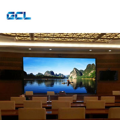 Sala de reuniões personalizada Display LED fixo P2.5 com ângulo de visão amplo