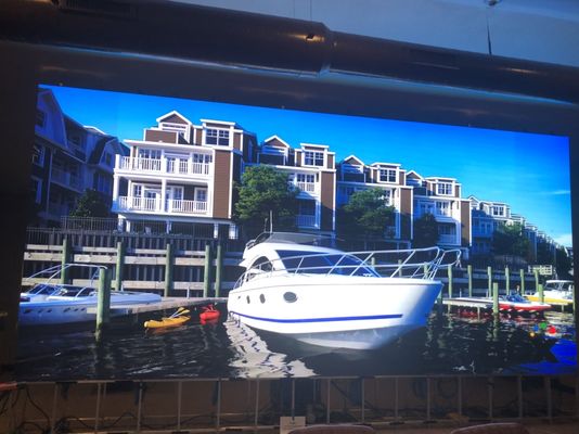 P2.5mm P0.93mm COB LED Video Wall 600*337.5mm para Display Interior 4.2Kg/panel