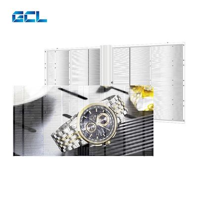 P3.9 Ecrã LED transparente flexível de alto brilho para instalação ao ar livre