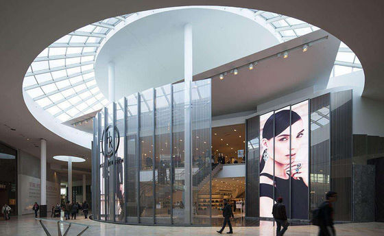 Display LED transparente de alta definição GCL P3.9