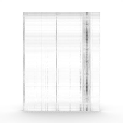 GCL Cortina Interior Parede LED Transparente Para Publicidade na Estação de Metro