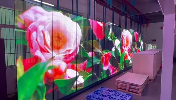 Elevador GCL Indoor Ultra Thin Transparent LED Display P15.625 Transparent LED Display For Music Video
