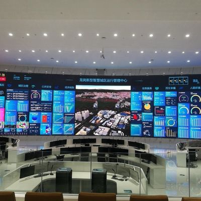 3840Hz Resolução Indoor Fixed LED Display Gspark High Definition para publicidade comercial