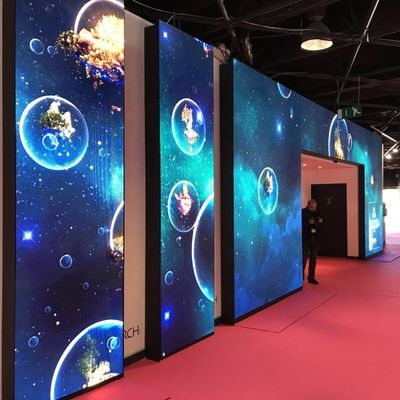 3840Hz Resolução Indoor Fixed LED Display Gspark High Definition para publicidade comercial