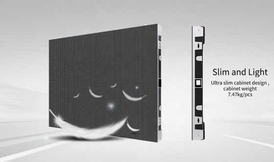 3840Hz Conexão sem fio tela LED P1.25 P1.56 P1.875 P2.5 Front Service LED vídeo tela de parede / HD LED painel de exibição