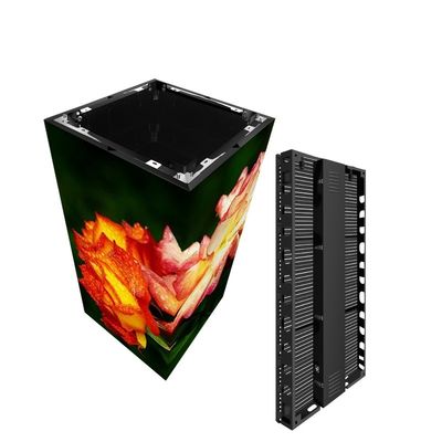 Dimensão do módulo 250x500mm Exibição LED P10.42 exterior Ideal para instalação fixa ao ar livre