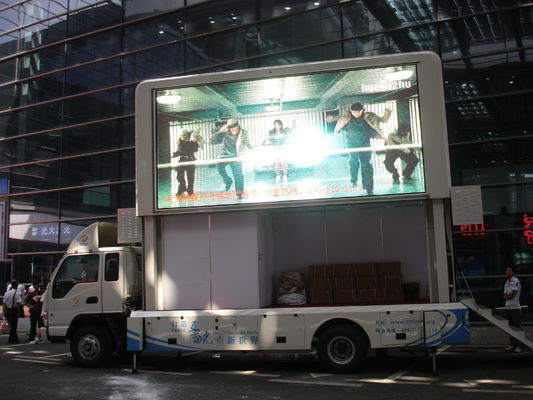 Caminhão móvel digital personalizável Vans de publicidade LED à prova d'água para farmácias