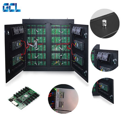 Alto brilho 6500nits Outdoor LED Display Board Media GCL P6 HD LED Video Wall