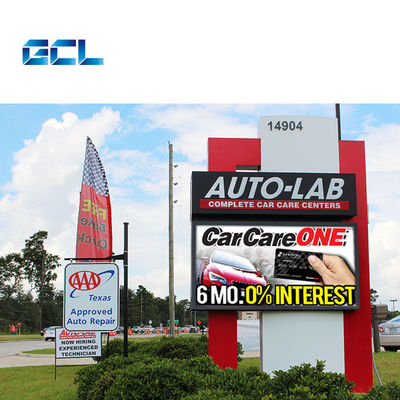 P2.5mm\P3mm\P4mm Full Color Ambos o gabinete e o módulo são à prova d'água Exibição LED fixa exterior