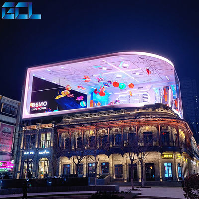 Alto brilho 6500nits Outdoor LED Display Board Media GCL P6 HD LED Video Wall