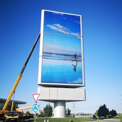 Tabela de exibição de LED de espaço pequeno e grande com um painel de tamanho de 976 mm
