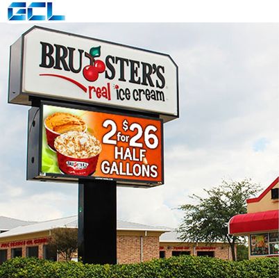 320mm Tamanho DIP346 LED de tela de publicidade exterior para parede de vídeo de alto brilho