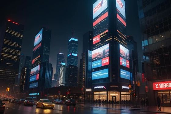 Gmesh P15.625-31.25mm Grelha de publicidade exterior Transparência do ecrã 10000nits LEDs DIP Profundidade de cor 256 folha de dados de mídia