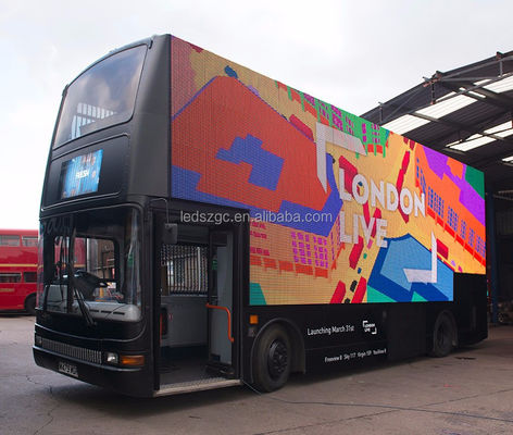 GCL Caminhão de publicidade móvel ao ar livre customizado Van Trailer P6 6500nits Brilho