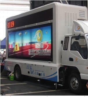 GCL Caminhão de publicidade móvel ao ar livre customizado Van Trailer P6 6500nits Brilho