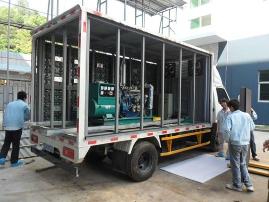 GCL Caminhão de publicidade móvel ao ar livre customizado Van Trailer P6 6500nits Brilho