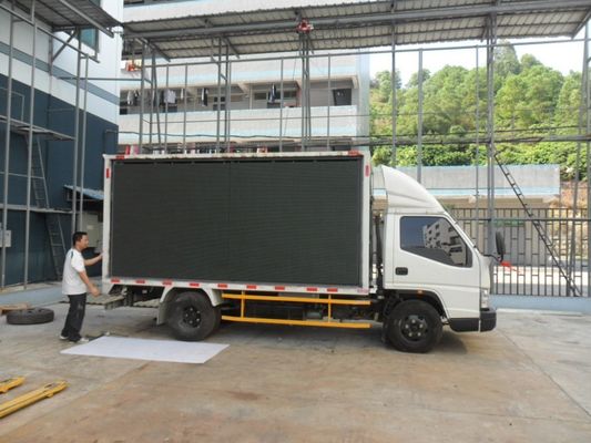 GCL Caminhão de publicidade móvel ao ar livre customizado Van Trailer P6 6500nits Brilho