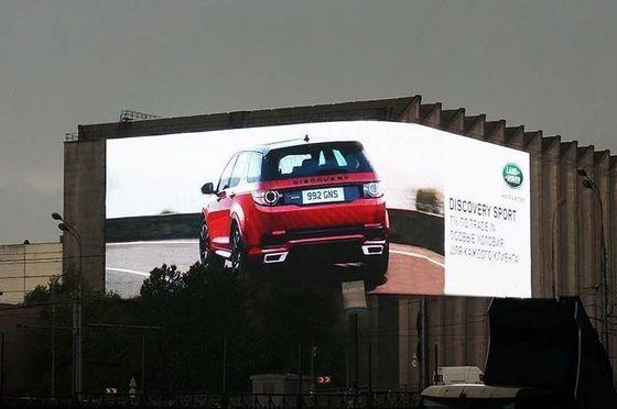 GCL P4mm P5.57mm P6.67 Curvo Exterior Íntegro LED Vídeo Display Painel de cartaz Tamanho 960*960 mm