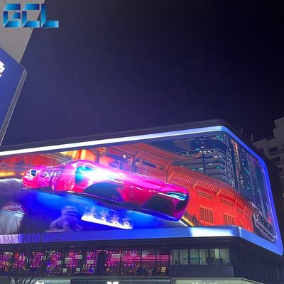 Gsuperfície 4 P4 P5.7 P6.67 P8 P10 Ecrã LED externo fixo 5500-8000nits Brilho 960*960mm
