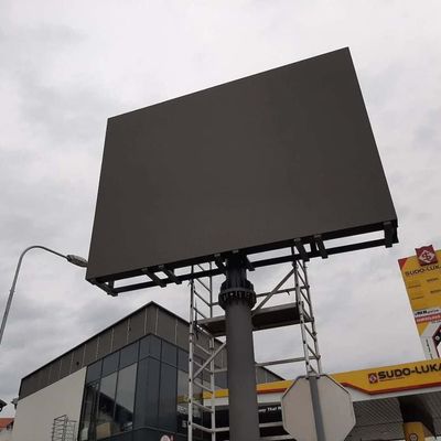 Controle de rede Grande parede de vídeo LED exterior com módulo LED P10 Rgb