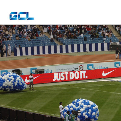 Armário de aço P10 Perímetro do estádio Display LED E Esporte Display Screen Para grande estádio de futebol