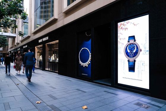 P7.8 Display LED transparente digital de vídeo LED personalizável