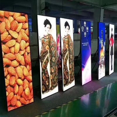 GCL LED Poster Screen P2.5 Outdoor LED Poster para publicidade comercial móvel