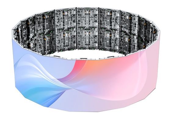 Exibição LED de palco de alta tecnologia ao ar livre Instalação fixa P1.56 Parede de vídeo LED de palco