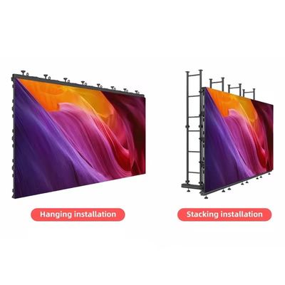 P2.6 P 2.976 P3.91mm Serviço frontal completo ao ar livre com protetores de canto