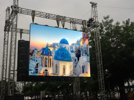Exibição LED exterior a cores completas