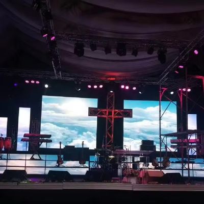 GOB P1.5 P1.9 7680Hz Display LED de aluguel interno para palco