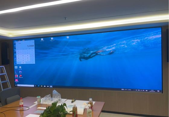 3840Hz Conexão sem fio tela LED P1.25 P1.56 P1.875 P2.5 Front Service LED vídeo tela de parede / HD LED painel de exibição