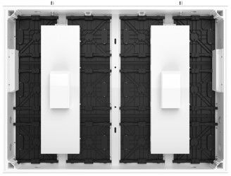 Curva SMD Publicidade LED Display Screen IP65 Nível de proteção 10mm Pitch de pixels