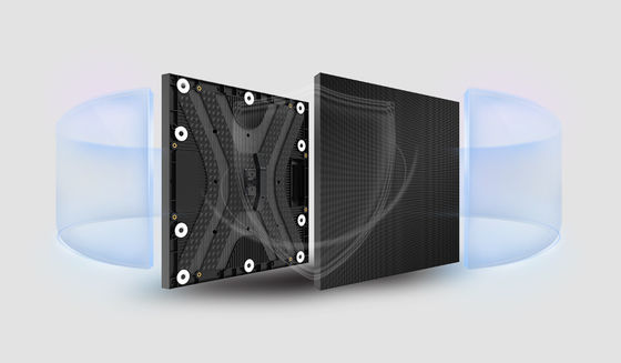 1200nits Alto brilho LED Video Wall Flexível Screen P1.95 Indoor Use Ggalaxy Series