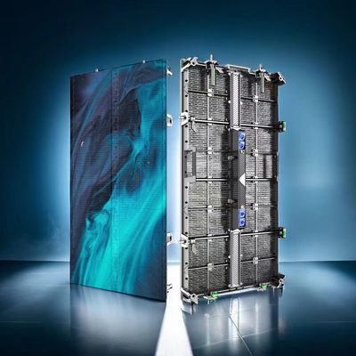 Gflow 500*500mm P3.9-7.8mm Exterior Transparente LED Display LED Videomelha Cortina