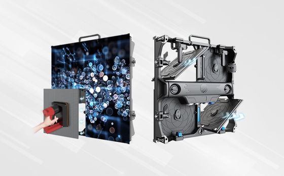 Série Gprime Mais recente Locação tela LED P1.5 P1.9 P2.6 7680 Alta taxa de atualização painel Curva de forma de tela para evento de show de palco