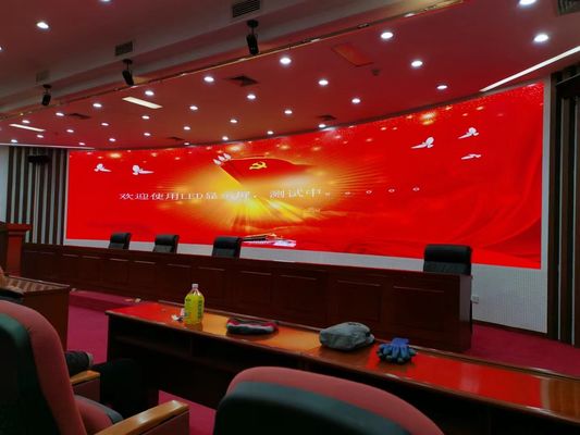 3840Hz Conexão sem fio tela LED P1.25 P1.56 P1.875 P2.5 Front Service LED vídeo tela de parede / HD LED painel de exibição