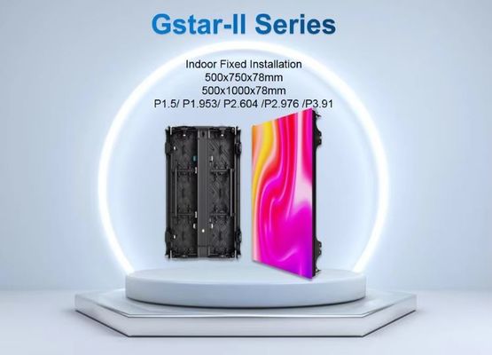 Ultra Slim Indoor Fixed LED Video Wall com Serviço de Manutenção Frontal 500*750mm 500*1000mm LED Panel
