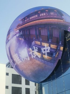 Tela Esférica LED P4 para Exterior: Integração Única de Efeito de Exibição e Tecnologia Estrutural para Criar uma Experiência Impressionante de Todos os Ângulos!