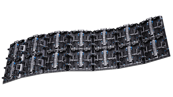 Gmars-P Refresh 7680Hz tela de exibição com bloqueio de arco para aluguel interior e exterior, capaz de montar arcos circulares