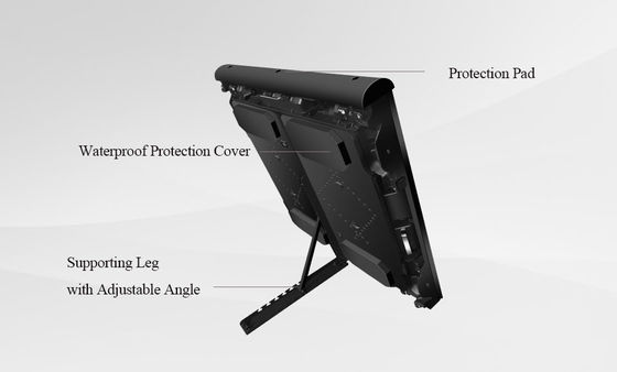 Bom preço GCL Full Color P8 Perímetro do estádio gigante LED Display Salão de esportes Escrã de LED de luta on-line