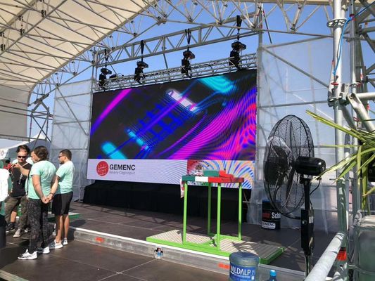 Bom preço Tela LED para aluguel de eventos P2.6 P 2.976 P3.91mm, outdoor, painel publicitário, serviço frontal completo com protetores de canto on-line