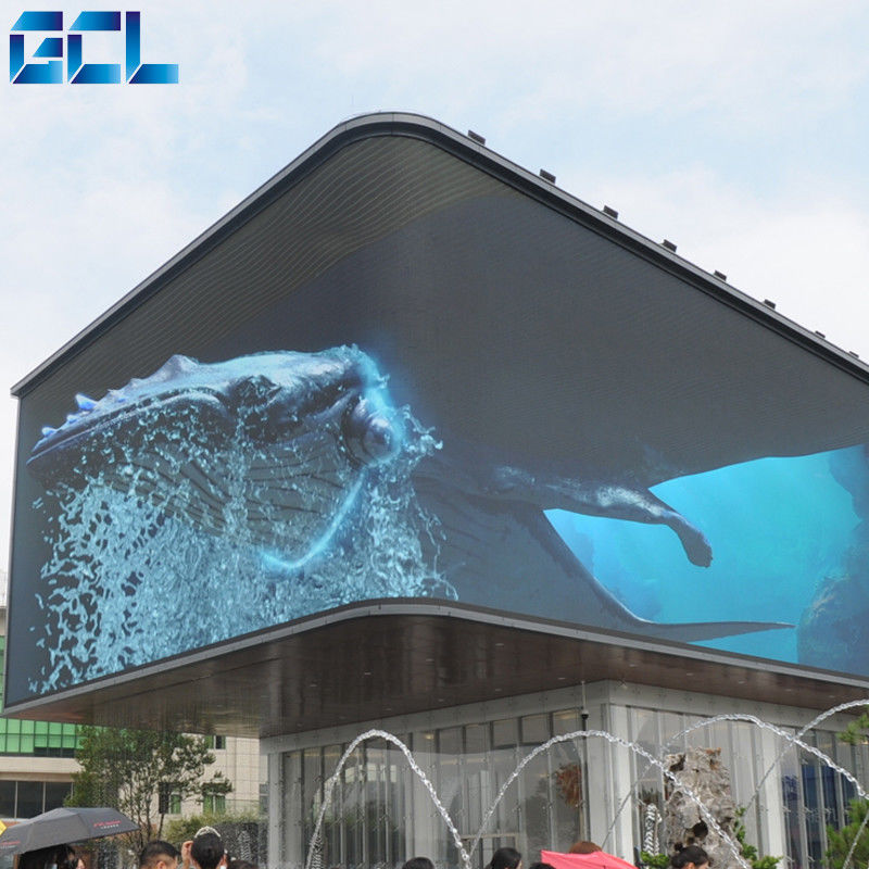 Alto brilho 6500nits Outdoor LED Display Board Media GCL P6 HD LED Video Wall