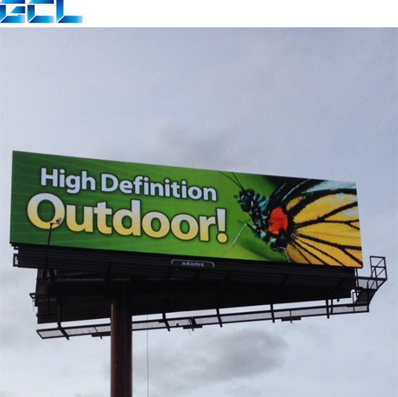 Display de sinalização digital de LED de tamanho grande DIP LED Screen For Outdoor Advertising Poster