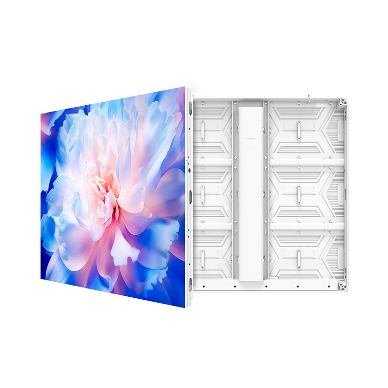 Gsuperfície 4 P4 P5.7 P6.67 P8 P10 Ecrã LED externo fixo 5500-8000nits Brilho 960*960mm
